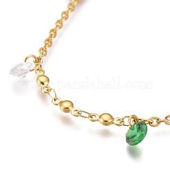 Браслеты из нержавеющей стали 304 BJEW-G525-36G