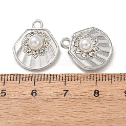 Pendentifs en alliage et ABS&nbsp;FIND-K030-18D-P