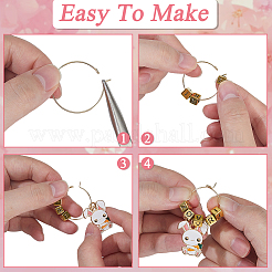 Наборы для изготовления подвесок для бокалов своими руками&nbsp;DIY-CN0003-51