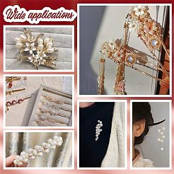 3 нити 3 стилей натуральных культивированных пресноводных жемчужных бусин PEAR-NB0001-86