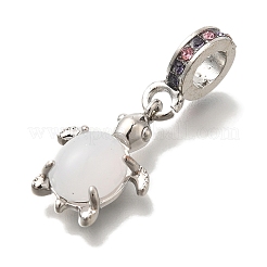 Подвески из сплава со стразами в стойке в европейском стиле&nbsp;FIND-H005-45P-03