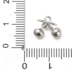 Латунные микро проложить кубического циркония подвески KK-L229-001P-02