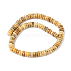 Нити натуральных бусин из нефрита хуанлун G-B155-B03-4x10mm