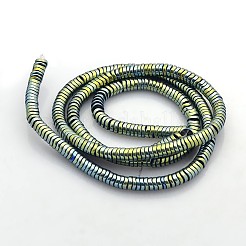 Electroplate non magnetici ematite sintetico fili di perline&nbsp;G-J216A-07