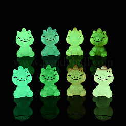 Украшения для выставки динозавров из светящейся смолы&nbsp;RESI-T026-01M