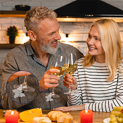 Подвески из акрилового бокала AJEW-AB00186