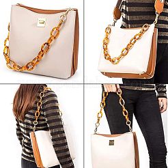 Sangle de sac à main en acrylique&nbsp;FIND-WH0053-20