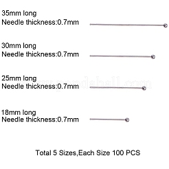 Штифты с шаровой головкой из нержавеющей стали 304 STAS-PH0018-44P