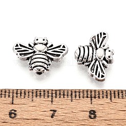 Сплавочные овальные бусины тибетского стиля &nbsp;TIBEB-T004-05AS