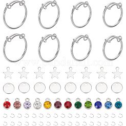 Набор для самостоятельного изготовления регулируемого кольца-шарма DIY-NB0009-99