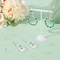 100 шт. фурнитура для сережек-колец из нержавеющей стали 304&nbsp;STAS-BBC0005-94S-01