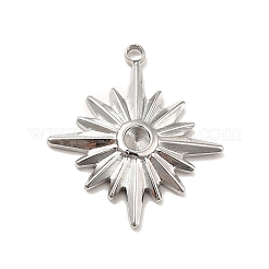 Подвеска из нержавеющей стали 304 со стразами STAS-I197-013P