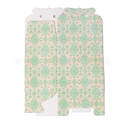 Confezione regalo di carta creativa pieghevole rettangolare&nbsp;CON-O005-04