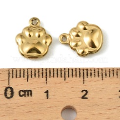 Подвески из нержавеющей стали 304. Подвеска в виде отпечатка лапы STAS-A190-07G