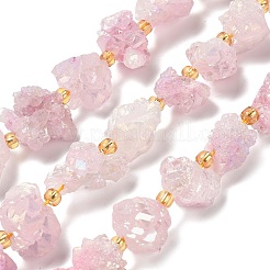 Гальванические натуральный druzy шарики агата стренг G-G289-02A