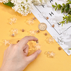 40 шт. 2 стеклянные бутылки&nbsp;AJEW-SC0001-31