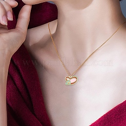 20pcs 4 styles de pendentifs en émail en alliage&nbsp;ENAM-YW0006-82
