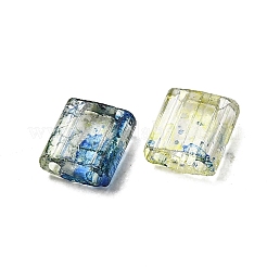 Прозрачные стеклянные бусы с 2 отверстием SEED-S023-30C-33