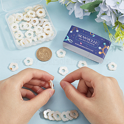 60шт. нити каркасов из пресноводных ракушек SHEL-SC0001-50