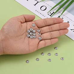 Колпачки для бусин из нержавеющей стали 304 STAS-R083-13