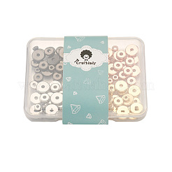 120шт 12 стиля латунные распорные бусины&nbsp;KK-CD0001-17