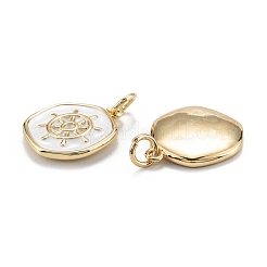 Латунь эмаль подвески&nbsp;X-KK-A155-07G