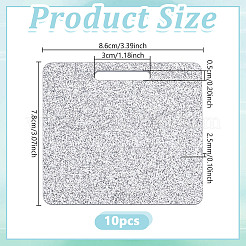 Блестящий акриловый значок медсестры AJEW-WH0604-73