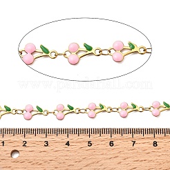 Ионное покрытие (ip) 304 нержавеющая сталь эмалированная вишневая цепь CHS-Z003-01G-06