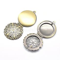 Латунные диффузор Locket подвески KK-F717-26AB-NR