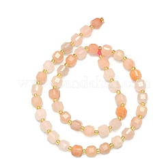 Натуральный розовый авантюрин G-I376-D45-01