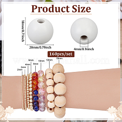 Природных шарики древесины WOOD-PH0003-56B-01