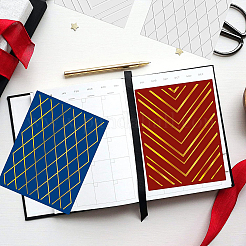 2 шт. 2 стиля углеродистой стали пластина для горячей фольги металлические штампы DIY-BC0005-61