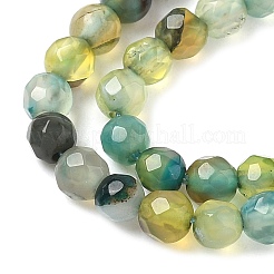 Природный агат бисер нитей&nbsp;G-H302-A01-08