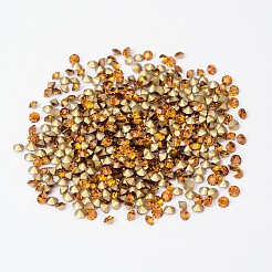 Strass de grade A de dos en plaqué de diamand en verre&nbsp;RGLA-SS6-012