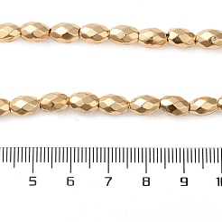 Fili di perline di ematite sintetica magnetica elettrolitica elettrolitica&nbsp;G-P518-03