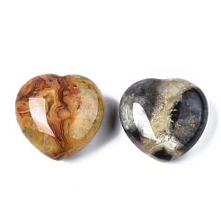 Натуральный сумасшедший агат сердце любовь камень G-N0325-11-01