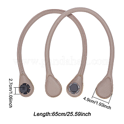 Ручки сумки из искусственной кожи&nbsp;FIND-WH0033-61B