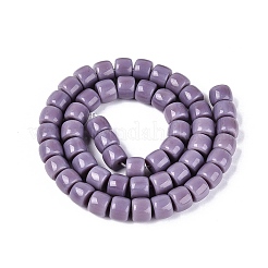 Opache perle di vetro fili&nbsp;GLAA-Q106-02A-B04