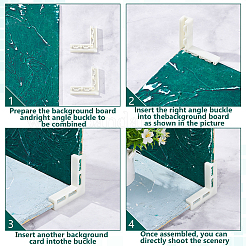 Фото доски из абс пластика фоновые клипсы&nbsp;DIY-WH0899-189