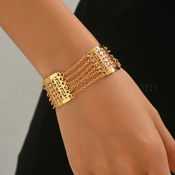 Элегантный прямоугольный браслет в ближневосточном стиле для женщин&nbsp;PO9576