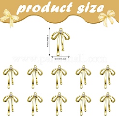 10 Stück Messing-Strass-Anhänger&nbsp;KK-SZ0002-71