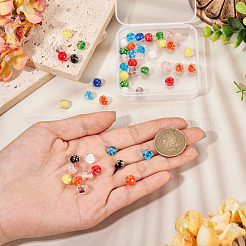 50шт светящиеся бусины лэмпворк ручной работы&nbsp;LAMP-TA0002-11