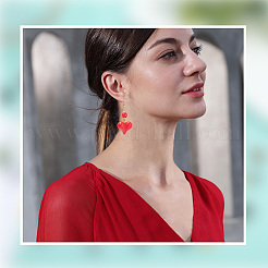 100 шт. Непрозрачные акриловые бусины MACR-PA0001-19