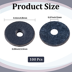 100 шт. шайбы из искусственной кожи&nbsp;FIND-CL0001-11B-01