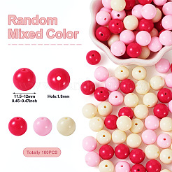 Непрозрачные акриловые бусины&nbsp;OACR-TAC0014-06A