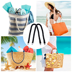 Практичная ручка для сумки из витой хлопковой веревки&nbsp;FIND-WH0116-34B