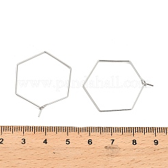 Латунная фурнитура для хооп серег&nbsp;KK-R112-039A