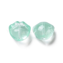Perle di vetro verniciate a spruzzo trasparente&nbsp;GLAA-I050-05J