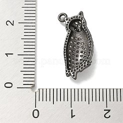 Gestell Messing micro ebnen Zirkonia Anhänger&nbsp;KK-L224-056B