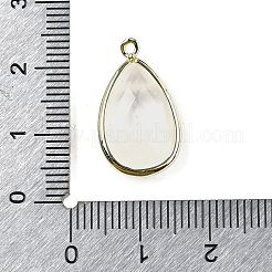 Подвески из натурального окрашенного кварцевого кристалла с огранкой&nbsp;G-M431-17G-01